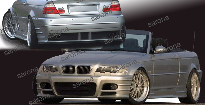 Custom BMW 3 Series Body Kit  Coupe (1999 - 2006) - $2190.00 (Manufacturer Sarona, Part #BM-034-KT)